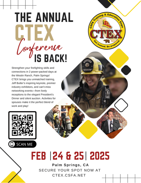 Annual CTEX Conference California Fire Technology Directors